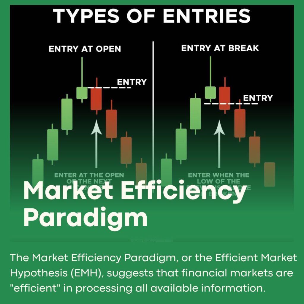 The Market Efficiency Paradigm, or the Efficient Market Hypothesis (EMH)